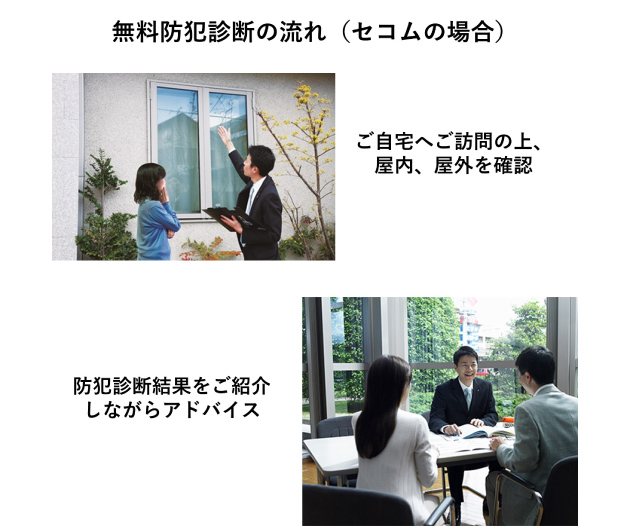無料防犯診断（セコム/ALSOK） | Club TOHOGAS MALL