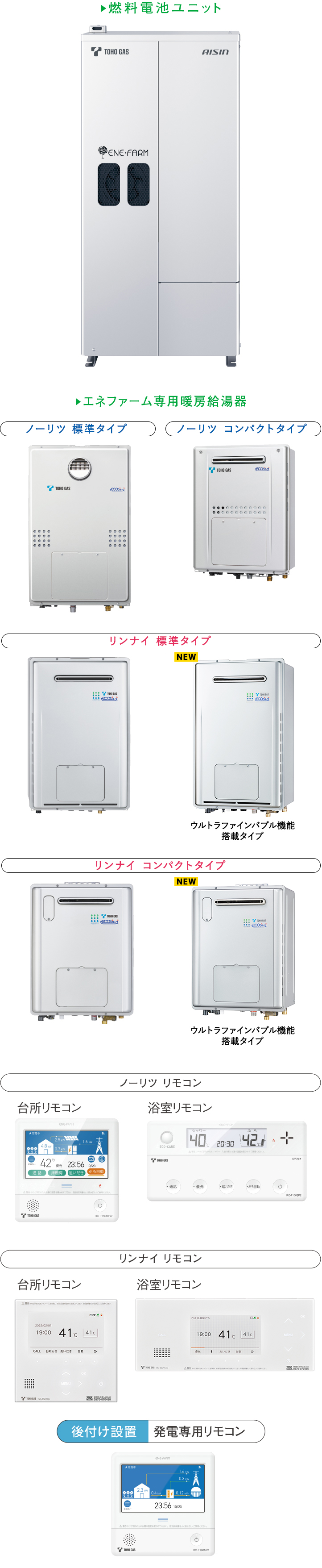 エネファームのお譲り 太陽光優先仕様 | エネファームtype S | アイシン